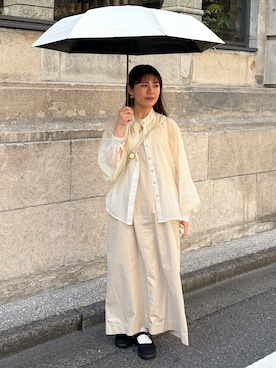 「Amiur（エミレ）のアイテム」を使った、rikoさん（レディース・154cm）の夏コーディネート