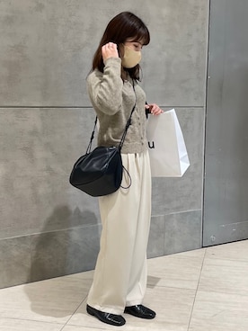 「I_am（アイアム）のアイテム」を使った、rikoさん（レディース・154cm）の秋コーディネート
