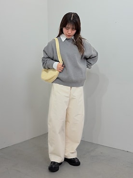 「アイテム（その他）」を使った、rikoさん（レディース・154cm）の冬コーディネート