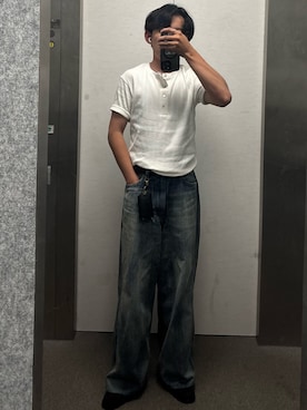 B/低身長コーデさん(メンズ・155cm)の夏コーディネート