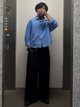 「PATRICK（パトリック）のアイテム（シューズ）」を使った、B/低身長コーデさん（メンズ・155cm）の夏コーディネート
