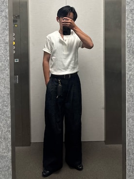 「PATRICK（パトリック）のアイテム（シューズ）」を使った、B/低身長コーデさん（メンズ・155cm）の夏コーディネート