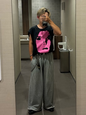「PATRICK（パトリック）のPATRICK パトリック DATIA ダチア 29571 BLK（スニーカー）」を使った、B/低身長コーデさん（メンズ・155cm・10代）の秋コーディネート