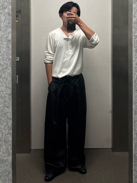 B/低身長コーデさん（メンズ・155cm）の春コーディネート