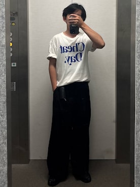 B/低身長コーデさん(メンズ・155cm)の夏コーディネート