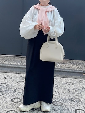 「eim（エイム）のアイテム」を使った、まゆさん（レディース・146cm）の冬コーディネート