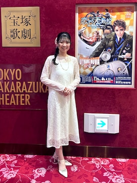 「Doux archives（ドゥアルシーヴ）のアイテム」を使った、tsubaki103さん（レディース・160cm）の夏コーディネート
