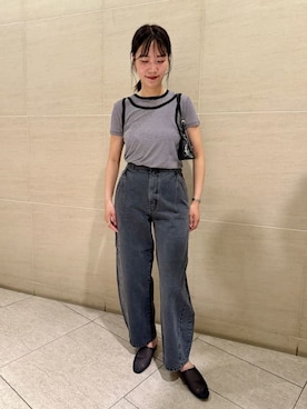 MIESROHE（ミースロエ）の「カットジャガードイージーパンツ