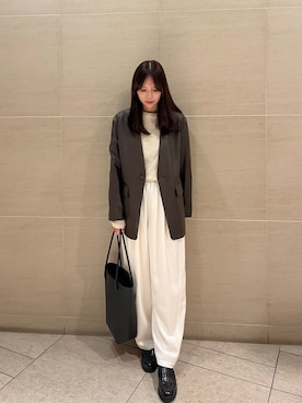 MIESROHEさん（レディース・160cm）の冬コーディネート