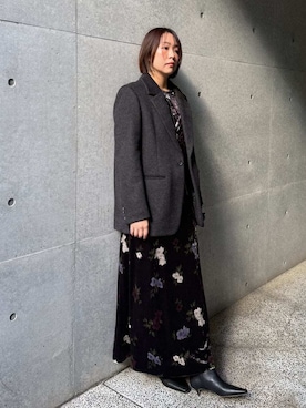 MIESROHEさん（レディース・167cm）の冬コーディネート