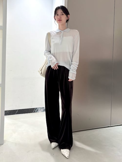 シアーフライスポロカットトップス（Tシャツ/カットソー）｜MIESROHE