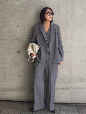 MIESROHEさん(レディース・167cm)の冬コーディネート