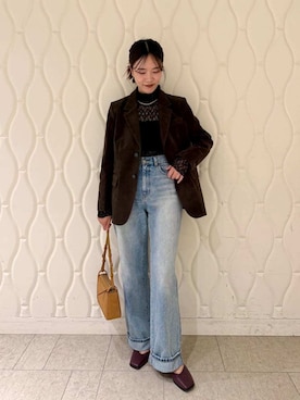 MIESROHEさん（レディース・167cm）の秋コーディネート