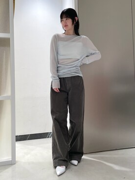 MIESROHE｜ミースロエのその他パンツ（コーデュロイ）コーディネート 
