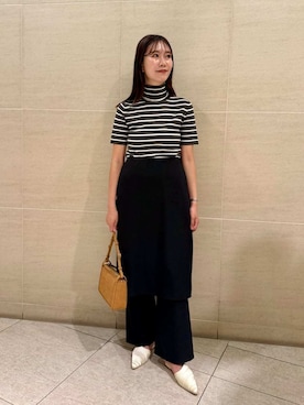 MIESROHE（ミースロエ）の「セットアップシアーワイドパンツ