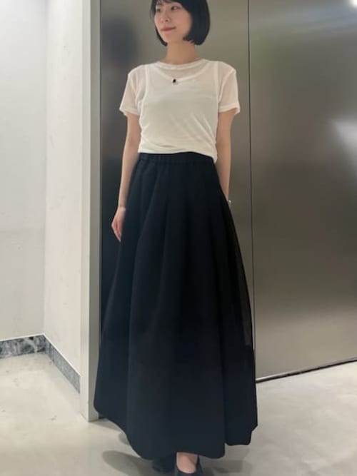 ツイストレイヤードT(Tシャツ)｜トップス｜MIESROHE（ミースロエ