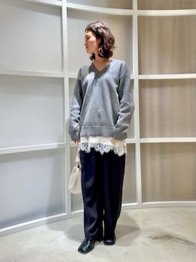 MIESROHEさん（レディース・158cm）の冬コーディネート