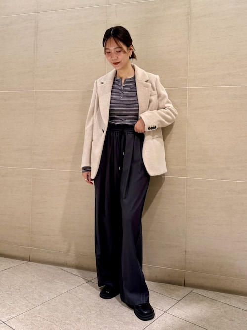 シャギーシングルジャケット（テーラードジャケット）｜MIESROHE