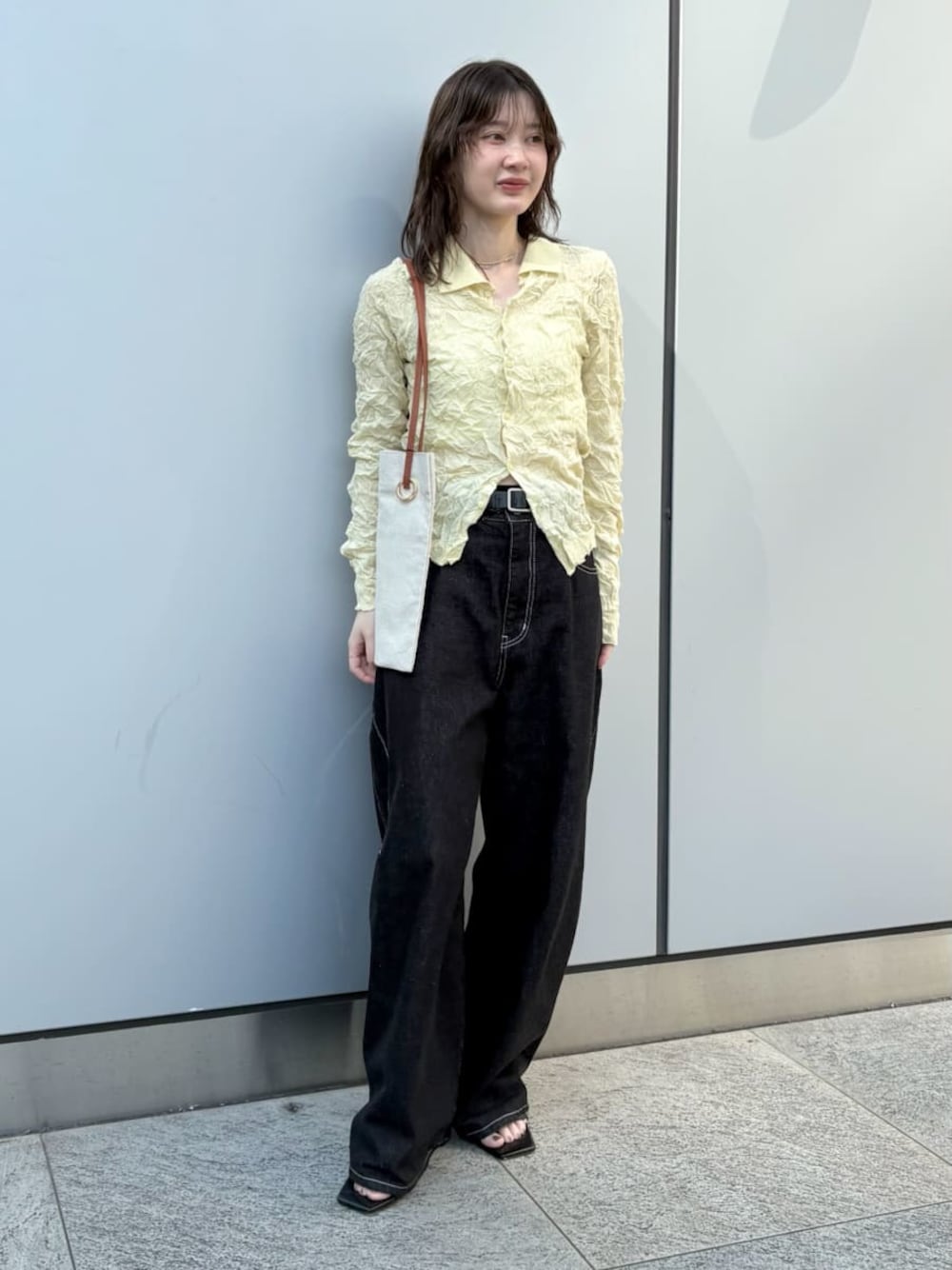 ハイフォルムコクーンデニムを使った人気ファッションコーディネート