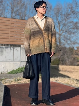 160cm｜休日パパコーデさん（メンズ・160cm）の春コーディネート