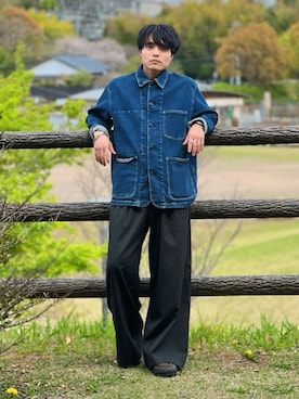 低身長パパの大人コーデ｜160cmさん（メンズ・160cm）の春コーディネート