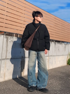 「アイテム（腕時計）」を使った、休日パパコーデ | ゆうきさん（メンズ・160cm）の冬コーディネート