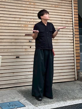 「アイテム（デジタル腕時計）」を使った、休日パパコーデ | ゆうきさん（メンズ・160cm）の秋コーディネート
