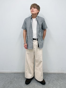 「ciite'（シーテ）のアイテム」を使った、160cm低身長パパ｜ゆうきさん（メンズ・160cm）の夏コーディネート