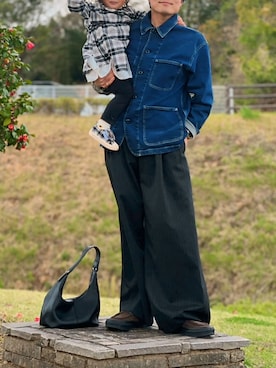 低身長パパの大人コーデ｜160cmさん（メンズ・160cm）の春コーディネート