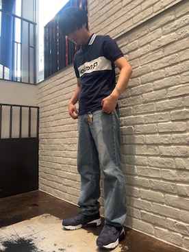 「reebok」｜KIKUCHIさん（メンズ・179cm）の春コーディネート