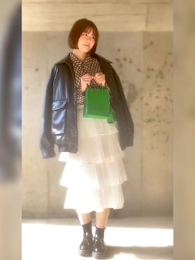 「Java（ジャバ）のアイテム」を使った、pinkfashion21さん（レディース・170cm）の春コーディネート