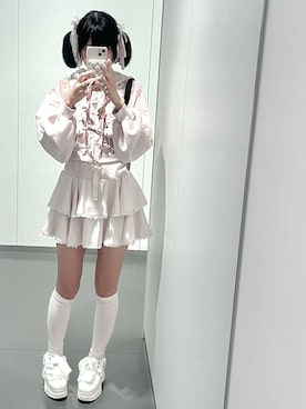 LIZ LISAのスカート（ピンク系）を使った人気ファッション