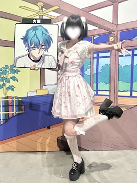 「BUBBLES（バブルス）のアイテム」を使った、こまつゆこさん（レディース・161cm）の秋コーディネート