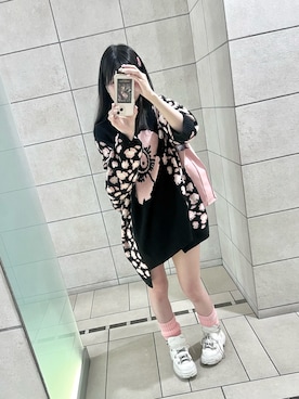 「Candy Stripper（キャンディストリッパー）のアイテム」を使った、こまつゆこさん（レディース・161cm）の秋コーディネート
