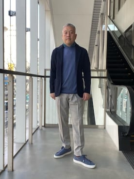 「united arrows」｜dhd1103さん（メンズ・173cm）の春コーディネート