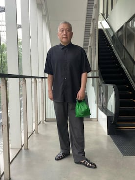 「WEEKEND(ER)（ウィークエンダー）のアイテム」を使った、dhd1103さん（メンズ・173cm）の夏コーディネート