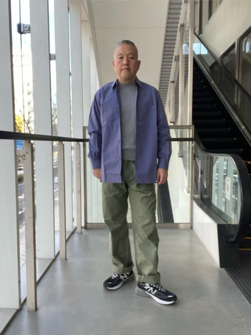オーガニックコットン バックサテン ファティーグパンツ（その他パンツ