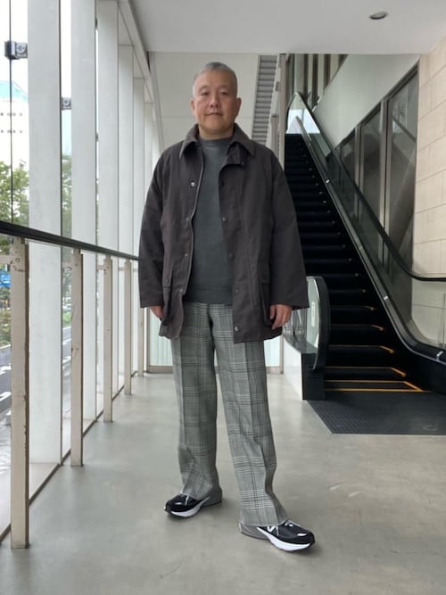 ネイビー Vネック ボタン付きスーツ Mサイズ(ニューバランス) NEW BALANCE（ニューバランス）の「New Balance