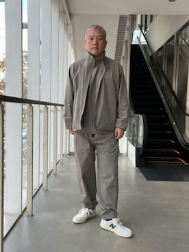 「ベーシック/トラッド」｜「アイテム（ブルゾン）」を使った、dhd1103さん（メンズ・173cm）の冬コーディネート