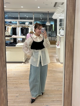 「mystic（ミスティック）のアイテム」を使った、masu♡さん（レディース・149cm）の春コーディネート