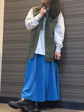 「Isn't She?（イズントシー）のアイテム」を使った、yuuri8888shopさん（レディース・164cm）の春コーディネート