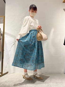 さくらさん（レディース・155cm）の春コーディネート