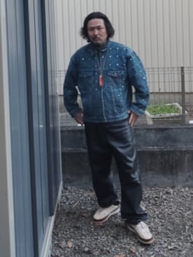 「Supreme （シュプリーム）のアイテム（トップス）」を使った、tsuchiyakazunori4342さん（メンズ・175cm）の春コーディネート