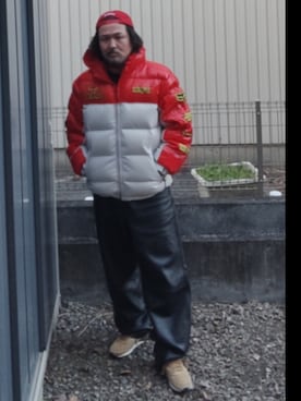 「Supreme （シュプリーム）のアイテム（トップス）」を使った、tsuchiyakazunori4342さん（メンズ・175cm）の春コーディネート