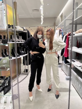 「GYDA（ジェイダ）のアイテム（その他）」を使った、yuunaさん（レディース・152cm）の冬コーディネート