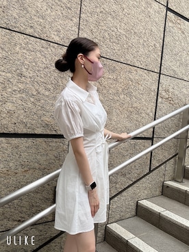 「シャツワンピ」｜yuunaさん（レディース・152cm）の夏コーディネート