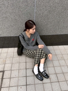 「PLAY COMME des GARCONS（プレイコムデギャルソン）のアイテム」を使った、風歌　fuukaさん（レディース・165cm）の秋コーディネート