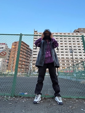 「JEANASIS（ジーナシス）のアイテム（トップス）」を使った、yt0har0uuuさん（メンズ・180cm）の春コーディネート