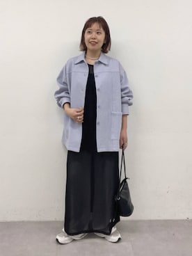 「Omekashi（オメカシ）のアイテム」を使った、yukaさん（レディース・159cm）の春コーディネート