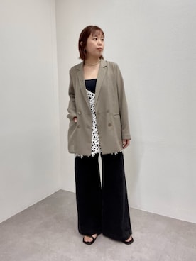 「Omekashi（オメカシ）のアイテム」を使った、yukaさん（レディース・159cm）の春コーディネート